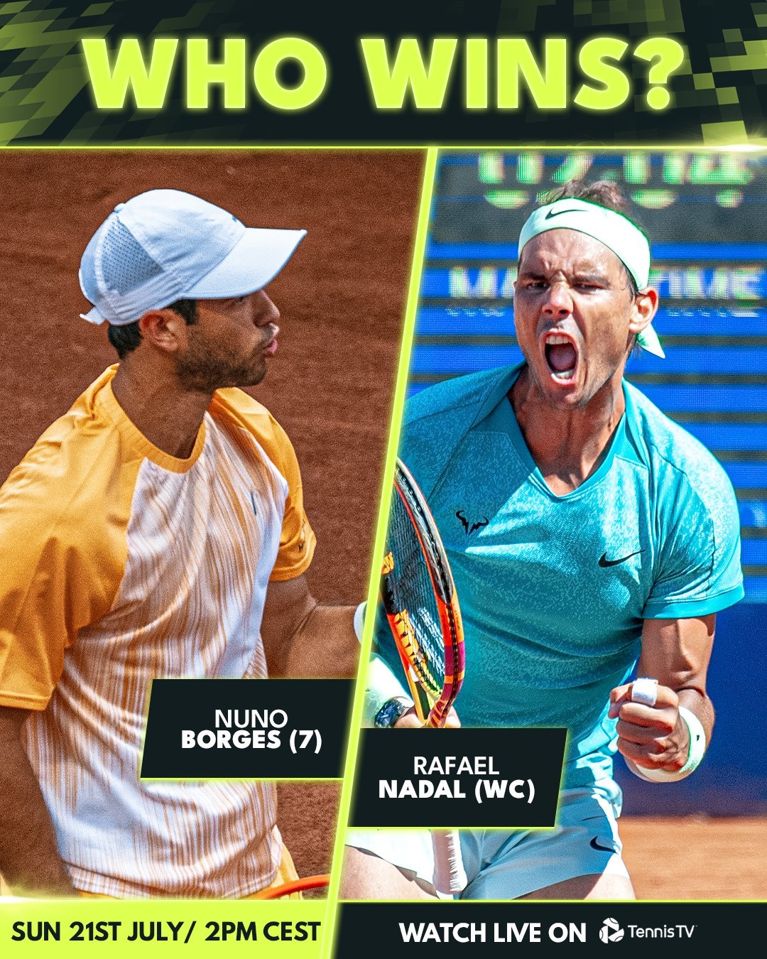 巴斯塔德站男单半决赛落幕，葡萄牙人博尔热斯以6-3/6-4完胜蒂兰特，职业生涯第