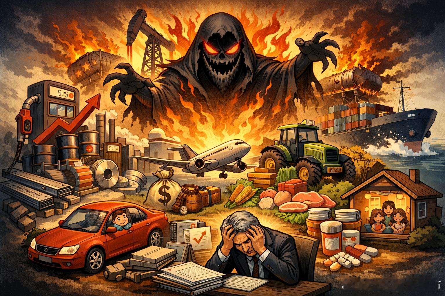 通胀幽灵再度逼近，美国3月CPI恐迎来一场全面压力测试周五晚间，美国将公布3月消