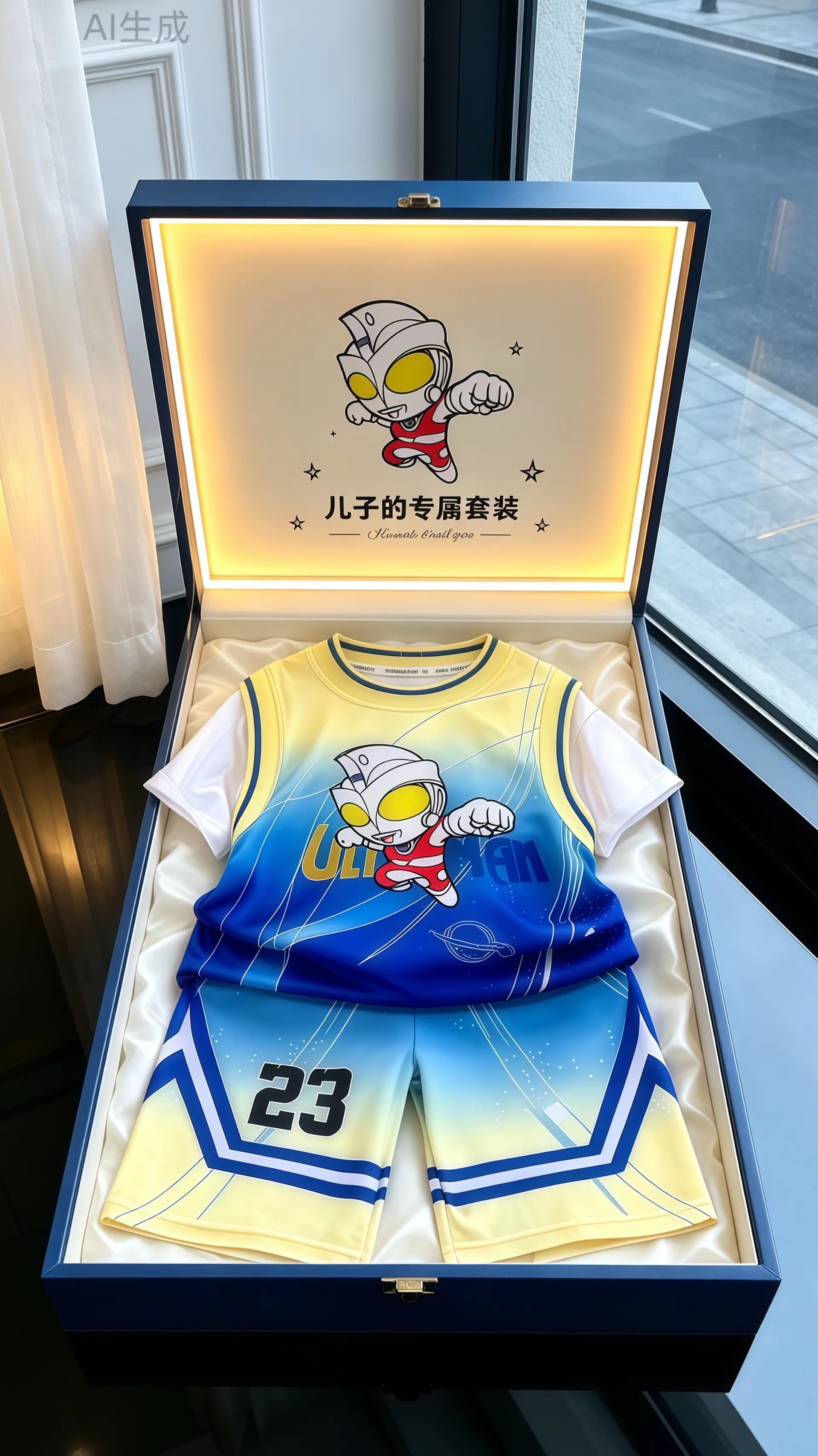 男宝穿搭 奥特曼男童套装 哪个奥特曼是你的光 我就是这条gai最亮的仔...