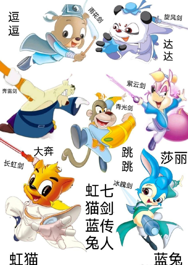 《虹猫蓝兔七侠传》4K修复版正式定档，2月24日（年初八）播出最好的国产动漫，也