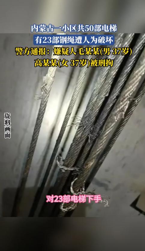 “简直坏到骨子里！”内蒙古呼和浩特，居民乘电梯时听见轿厢 “咯吱咯吱” 异响，赶