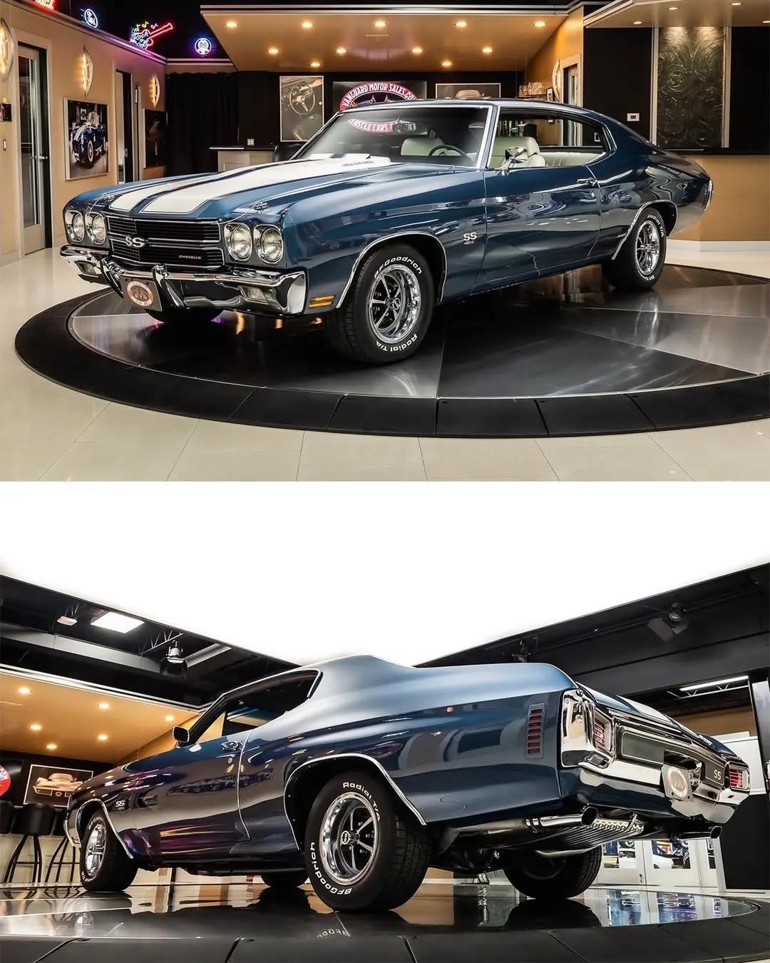 这台 1970 Chevrolet Chevelle SS 以完整 Frame-