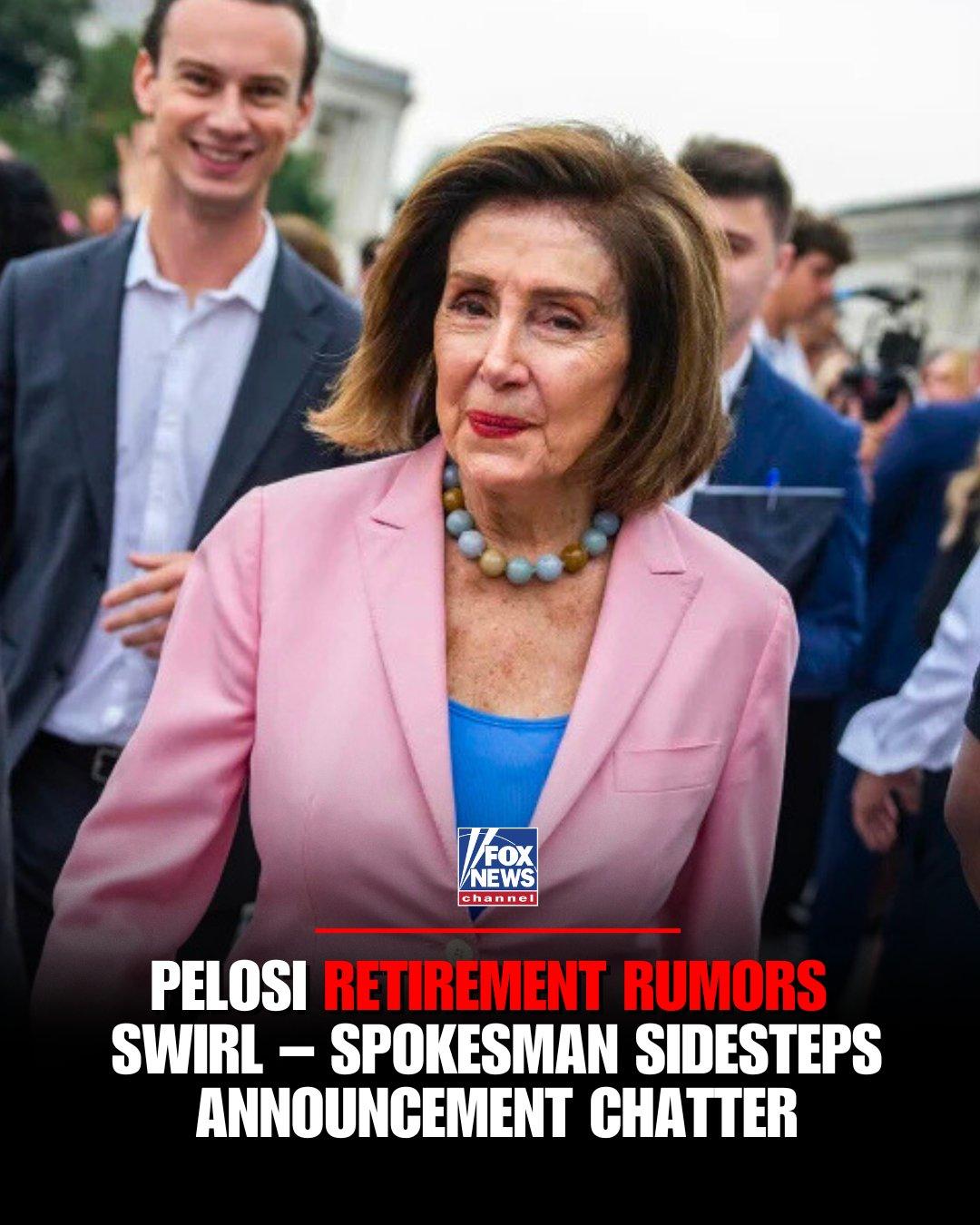 佩洛西退休传闻再起加州政治圈
传闻85岁前众议院议长南希·佩洛西可能在本届任期后