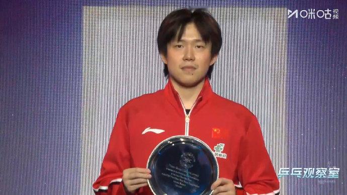 王楚钦当选MVP  🌟当之无愧！十战十胜，全程硬核带队、绝境扛压，用无解表现当