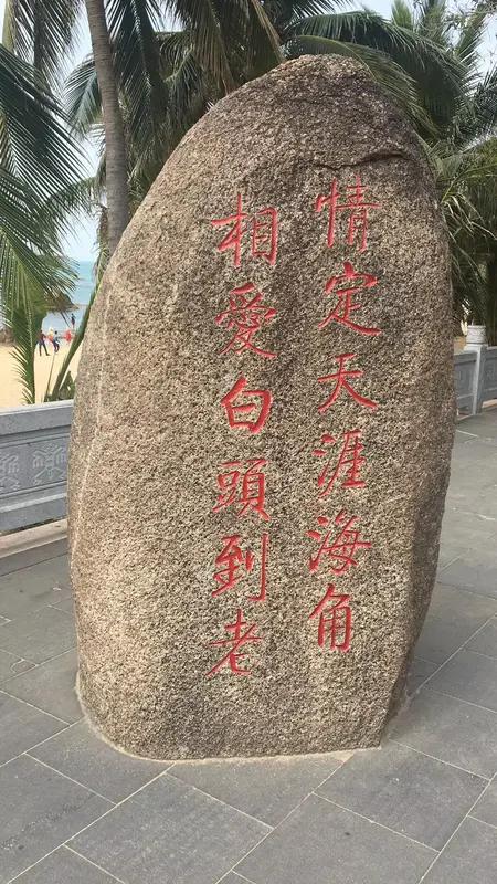 看到“天涯海角情相伴”这个上联，一下子就感受到了那种跨越山海的深情。这让我想到感