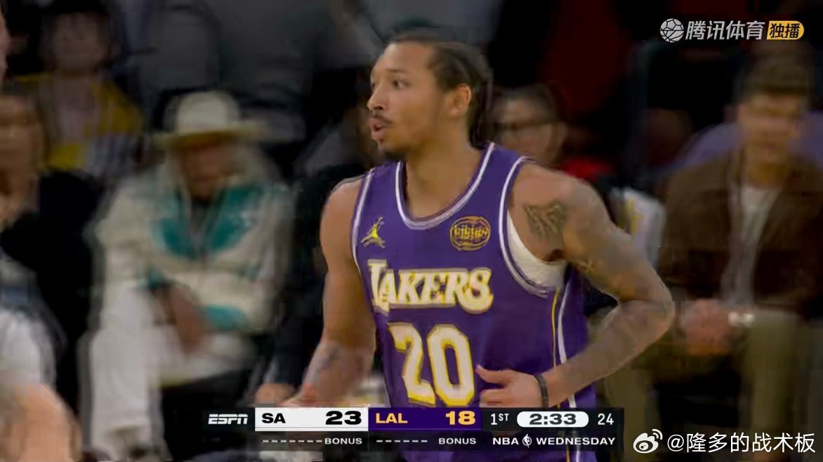 尼克-史密斯！这时候就需要打得坚决的马刺vs湖人 ​​​