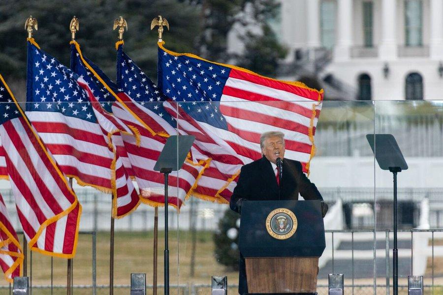 英国广播公司为误导性剪辑特朗普言论致歉 两名高管辞职
美国总统唐纳德·特朗普在与