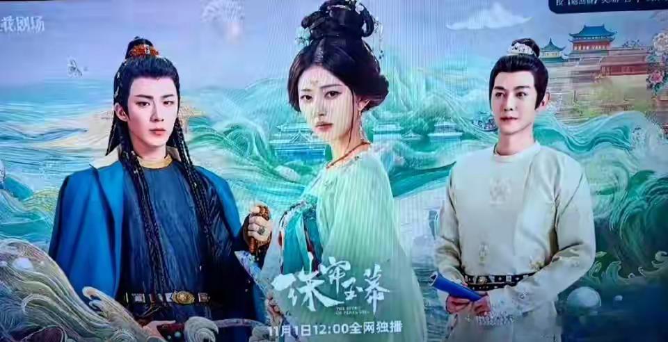 #虞书欣赵露思新剧同时开播#《珠帘玉幕》不是打算上星吗？这是先网后台？这俩95?