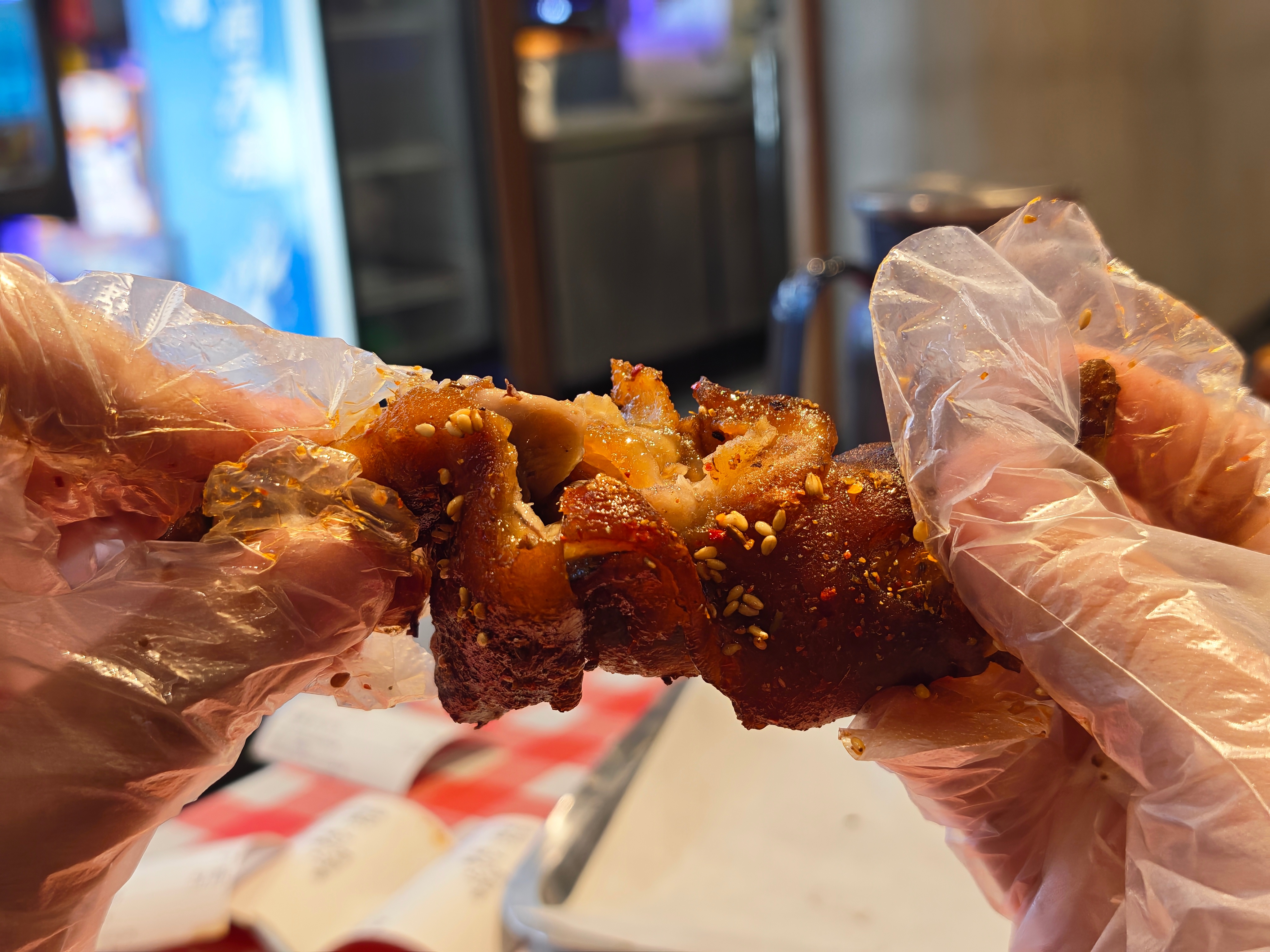 晚安朋友们，吃猪脚啦