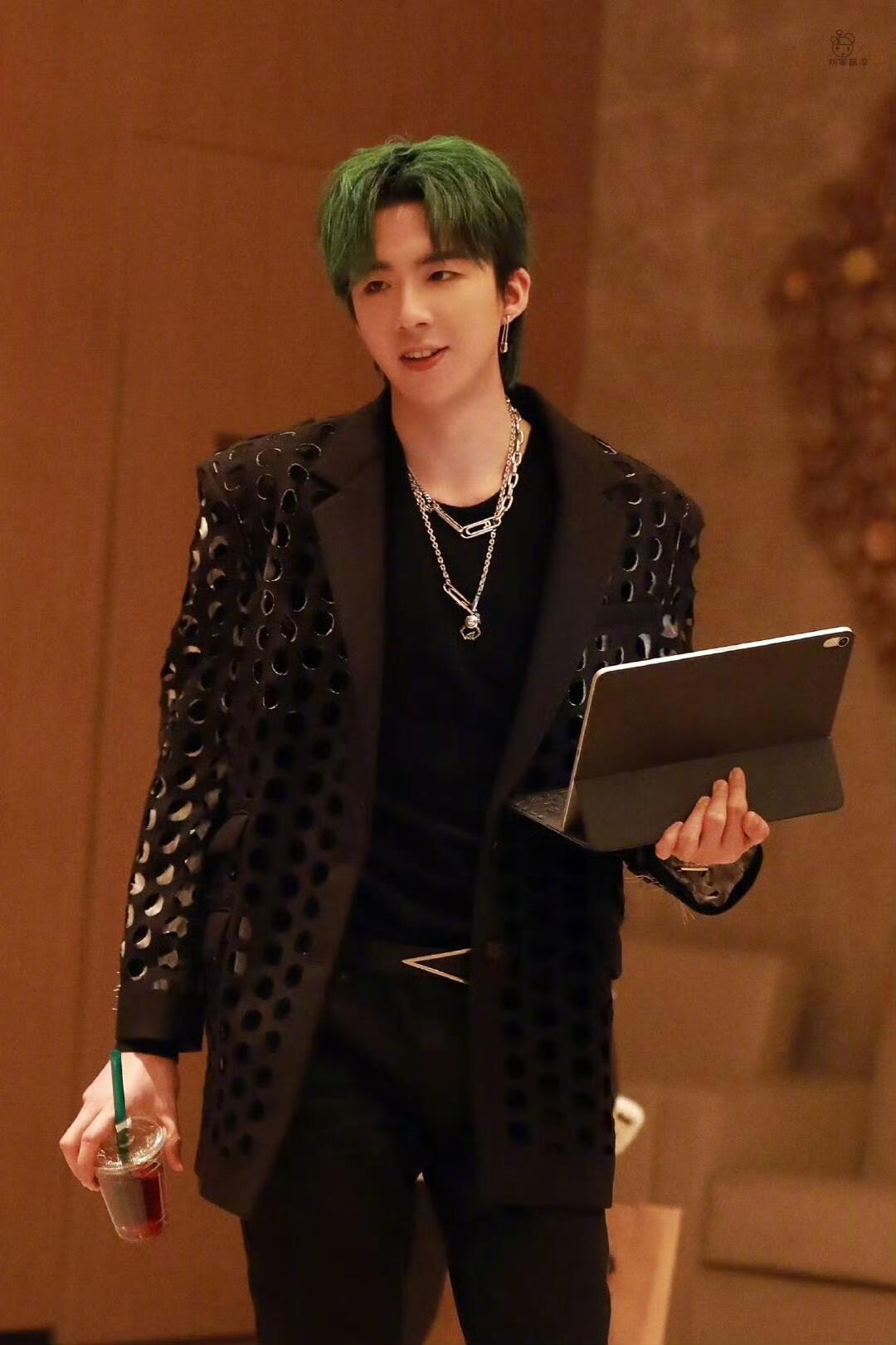 就一直很想问，当年为什么要染绿色的