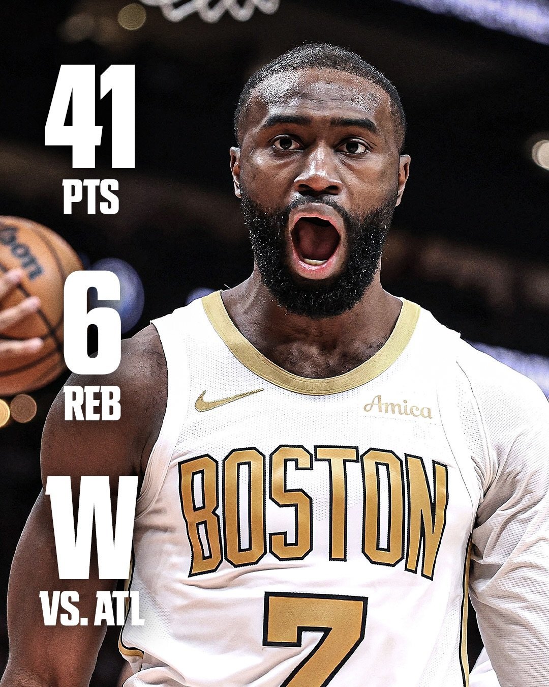 杰伦：“在亚特兰大我有家乡优势。我打出了侵略性，并让自己的心态保持攻击性，其它的