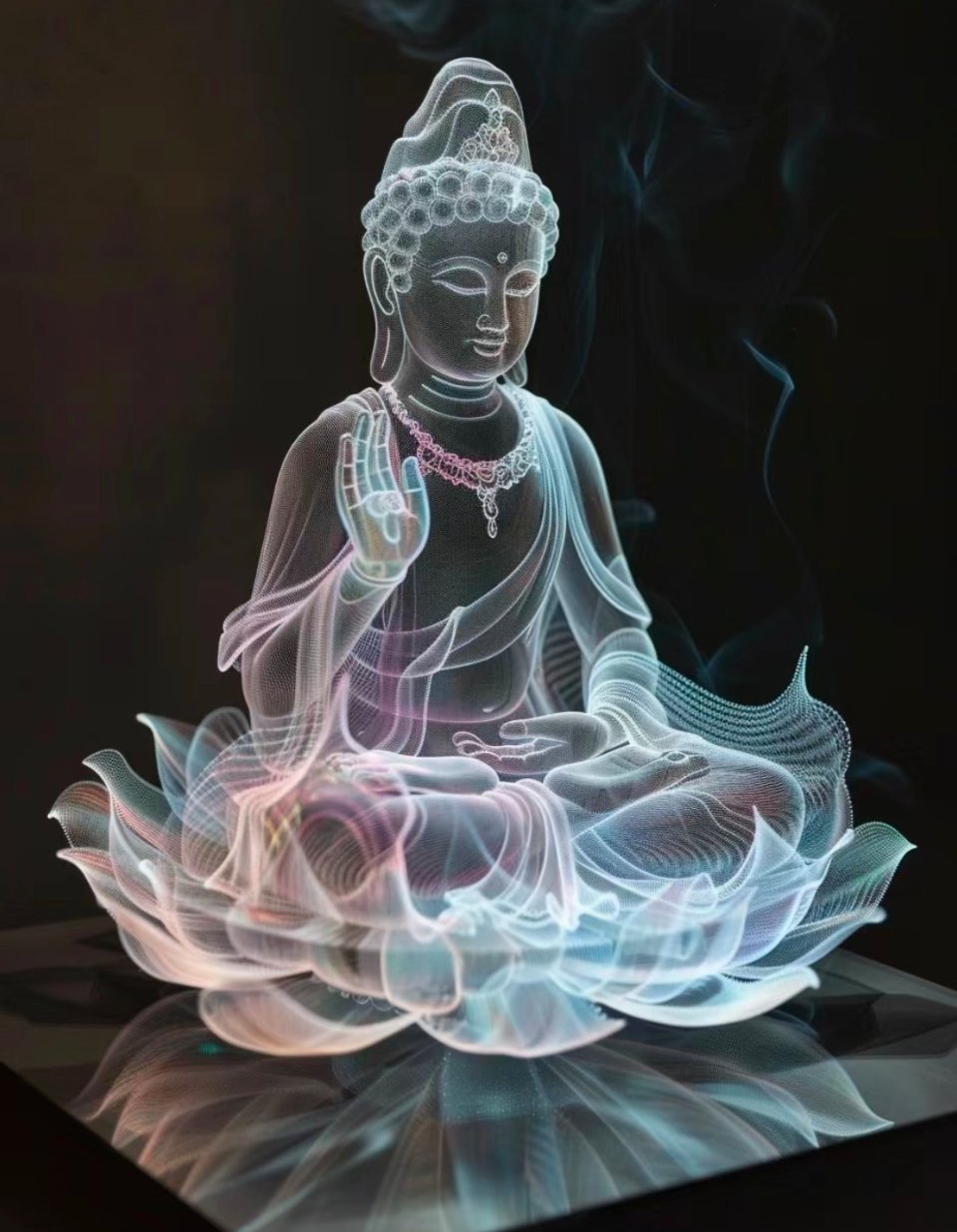 菩萨: 一人写一个愿望 新的一年都会实现。 ​​​