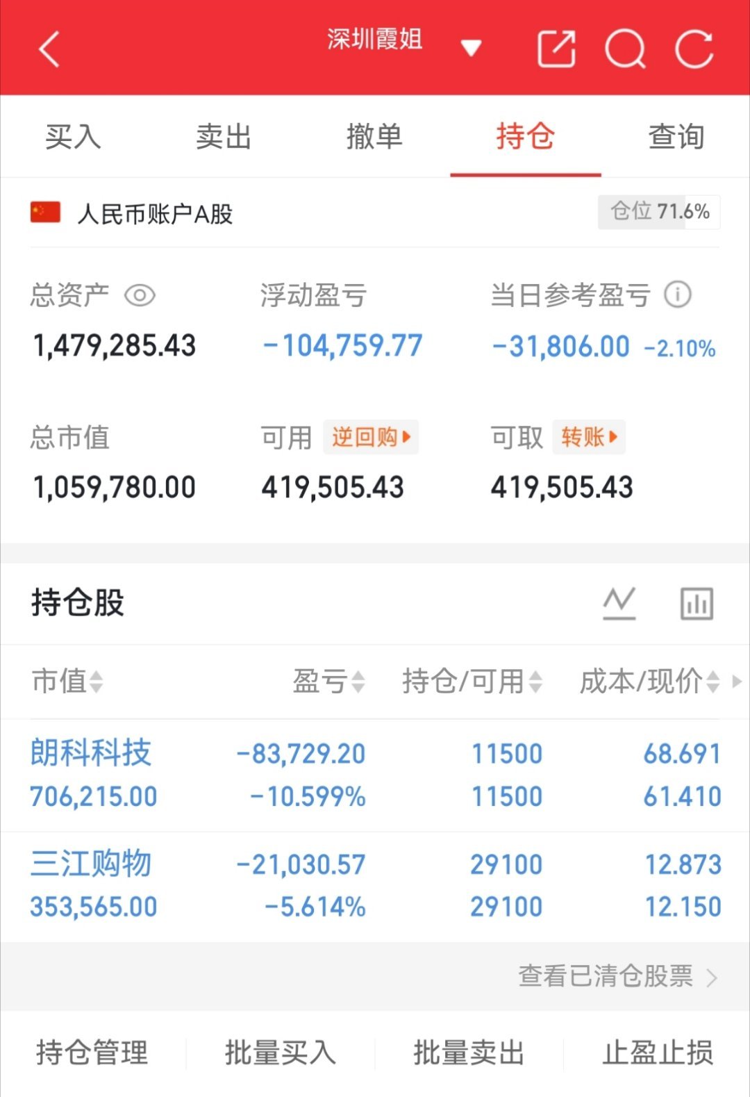 实盘翻盘Day90打卡✨相信光，成为光。不追高、不恐慌，守好节奏稳住心态，慢就是