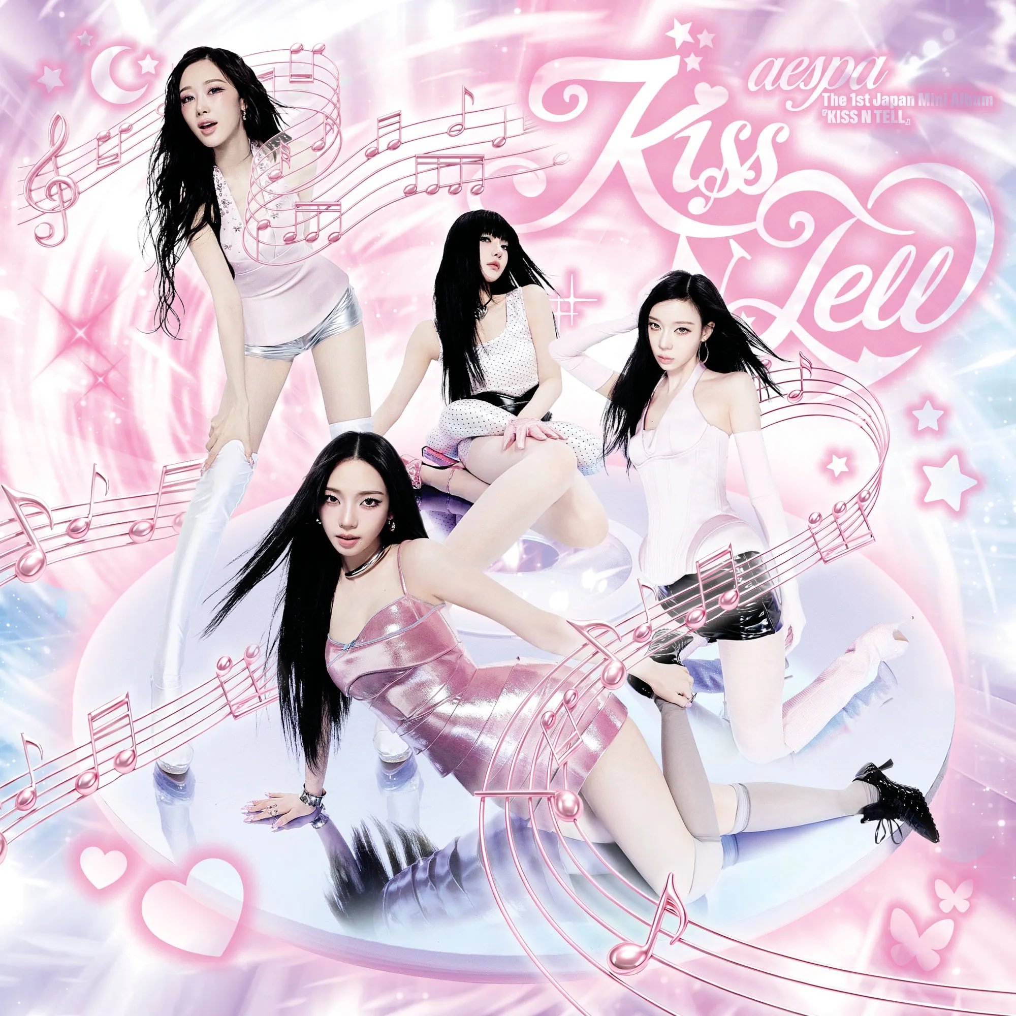 [💿] aespa 首张日本迷你专辑《KISS N TELL》曲目列表1. K