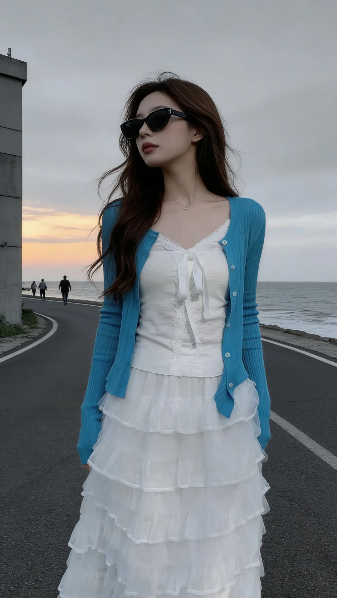 💙🩵我宣布！蓝白就是氛围感的神