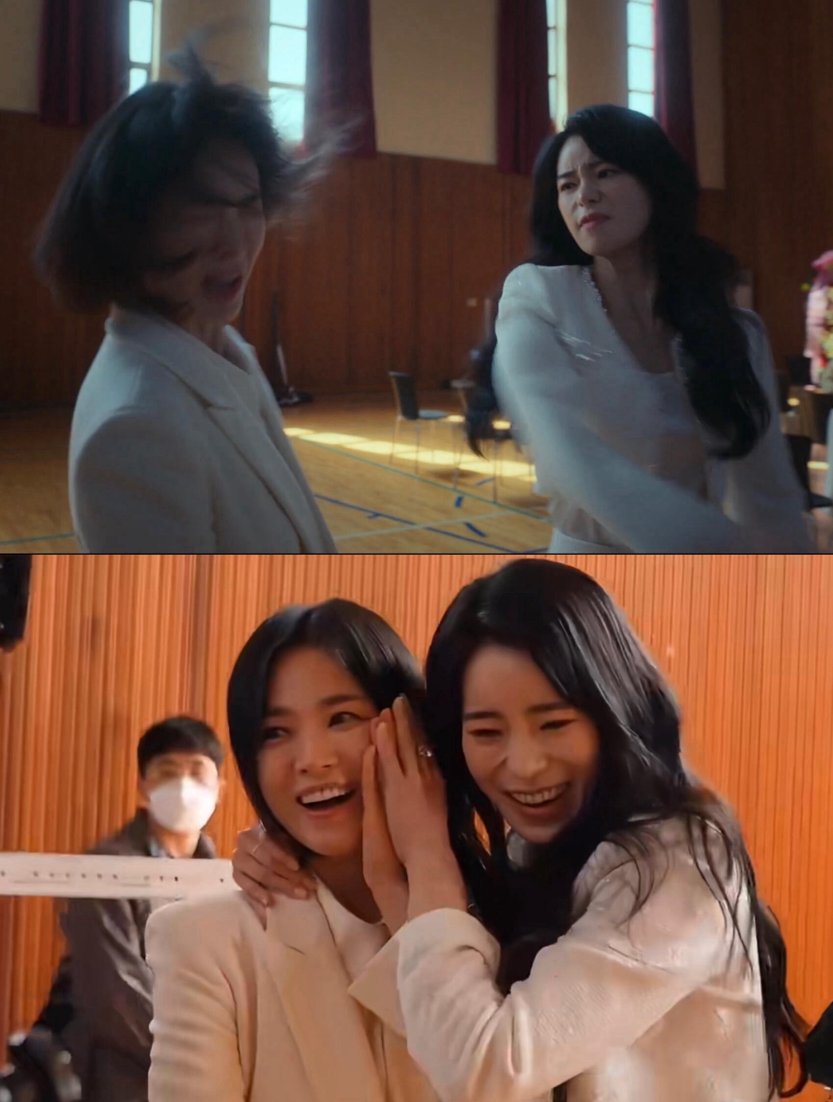 妍珍明明有一柜子爱马仕，却从来不背，因为那一柜子爱马仕都是宋慧乔赞助的[笑cry