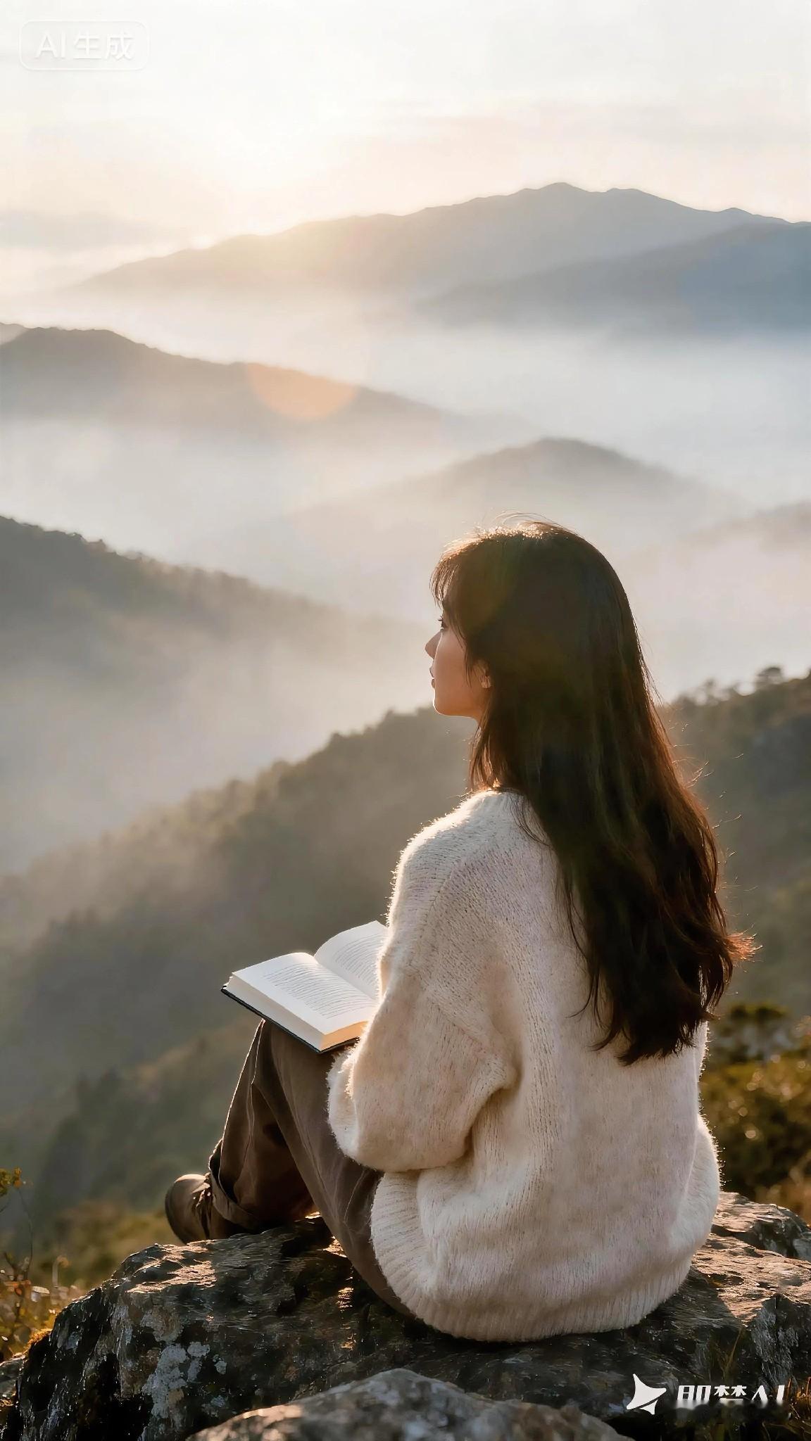 人终其一生寻觅的安宁，从不在喧嚣的人潮里，而在自然的怀抱与文字的温软中。
 
晨