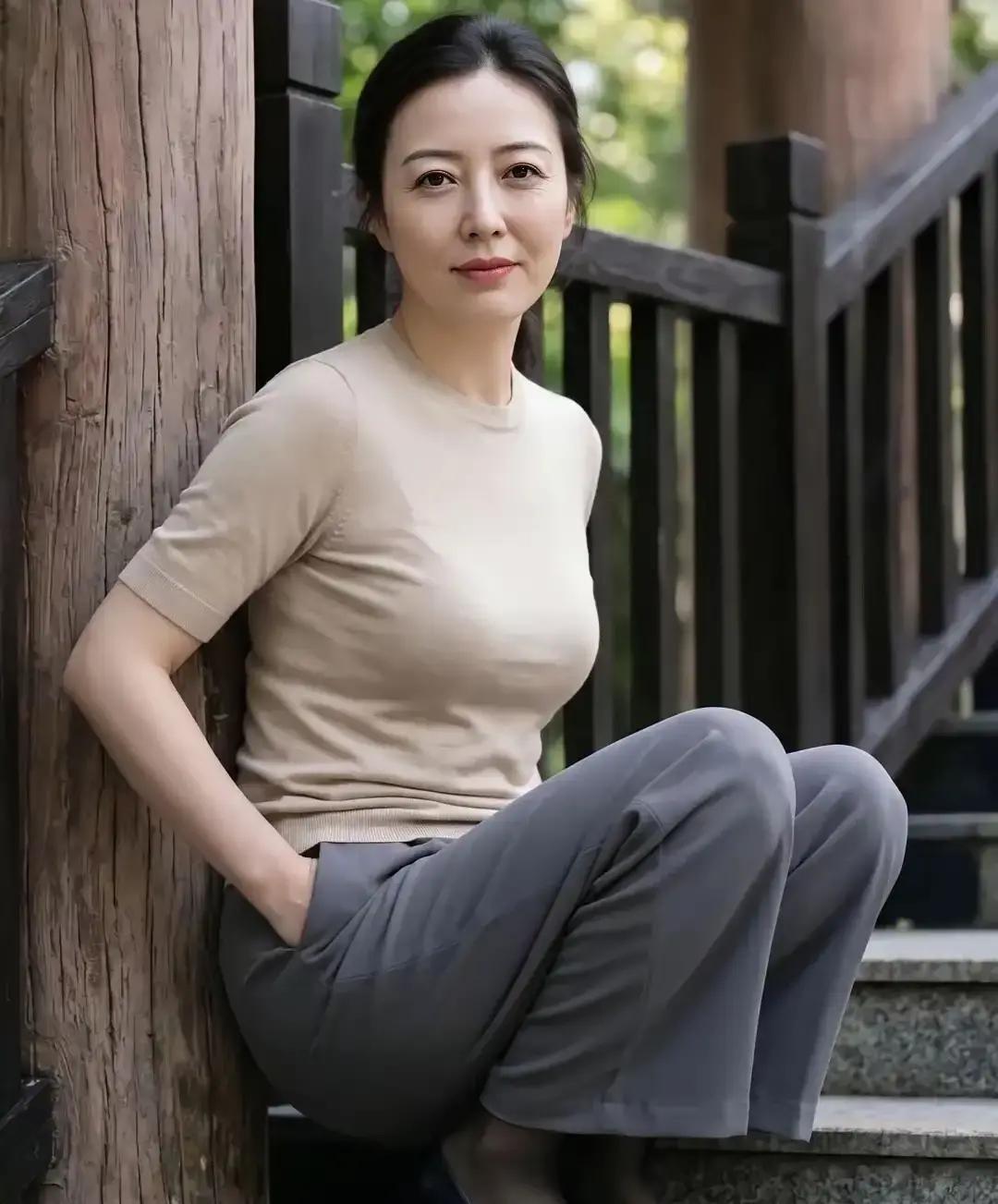 女人味最动人的阶段，往往是在中年之后悄悄绽放的。

年轻时的美，像清晨的花，鲜亮