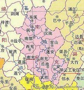 八十年代华云工农区（俗称华云区）不归广安县管理，全程是县级行政区，上级为南充地区
