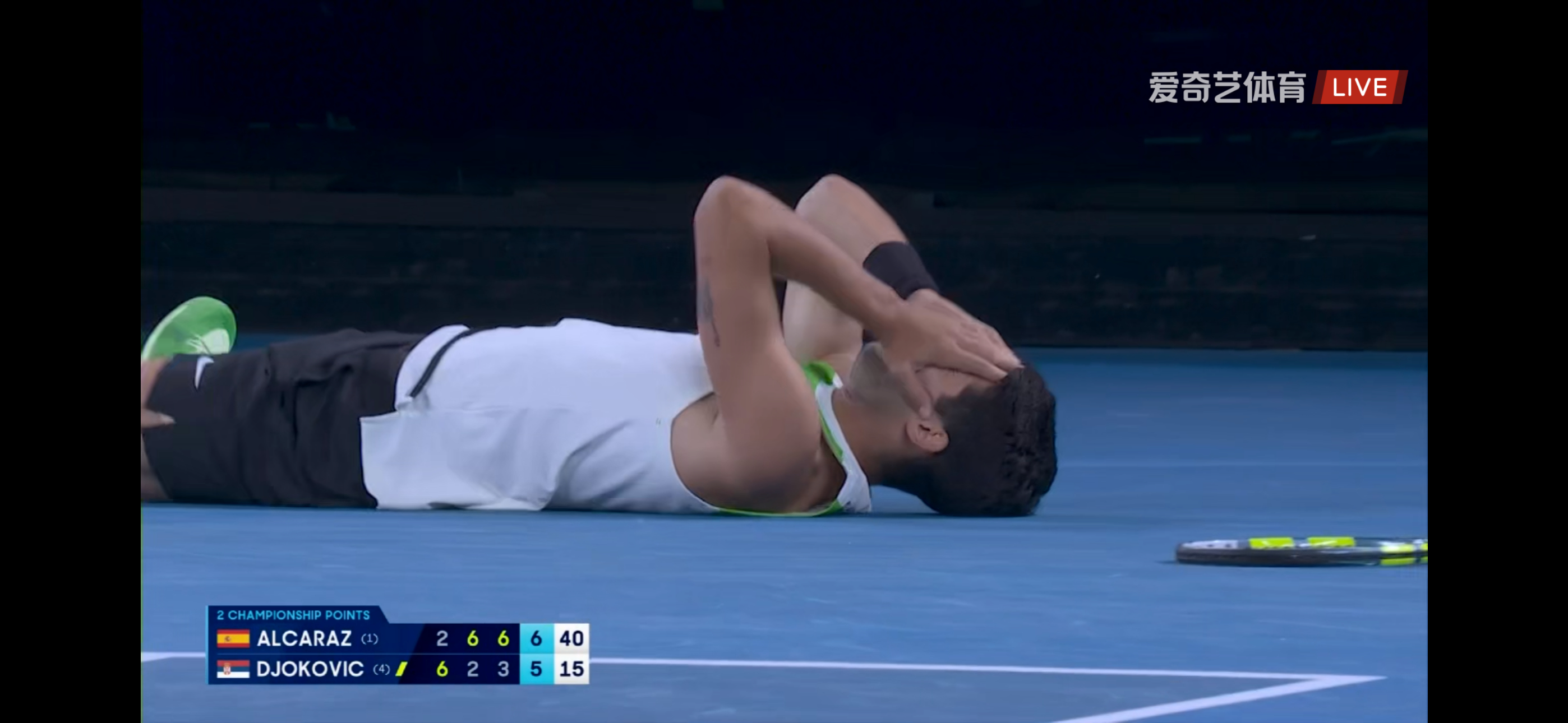 恭喜阿尔卡拉斯，首夺澳网冠军，成为最年轻的全满贯得主！ 