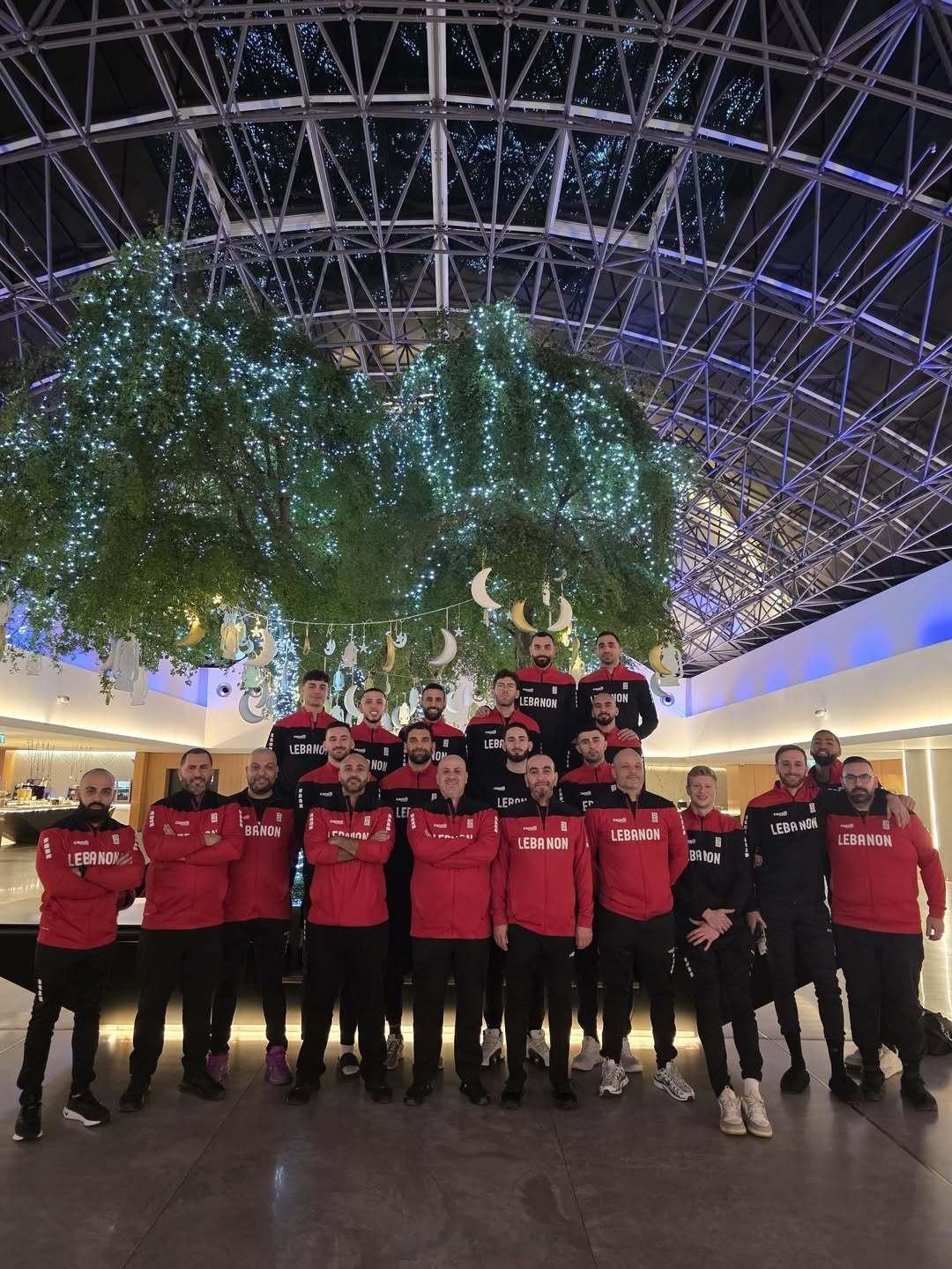 中国男篮 黎巴嫩男篮这次窗口期备战，直接去塞尔维亚了，一共15人，最后定14人参