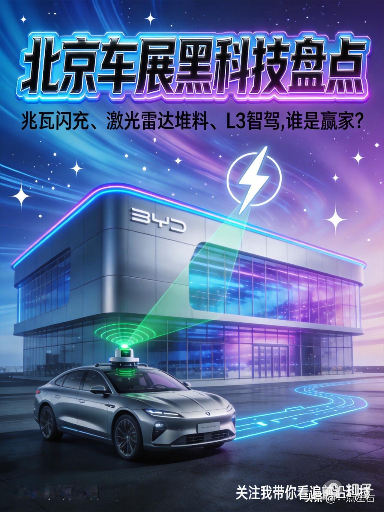 还有一小时北京车展开幕，181台首发车背后是技术的内卷战。最前沿的技术都在这里，