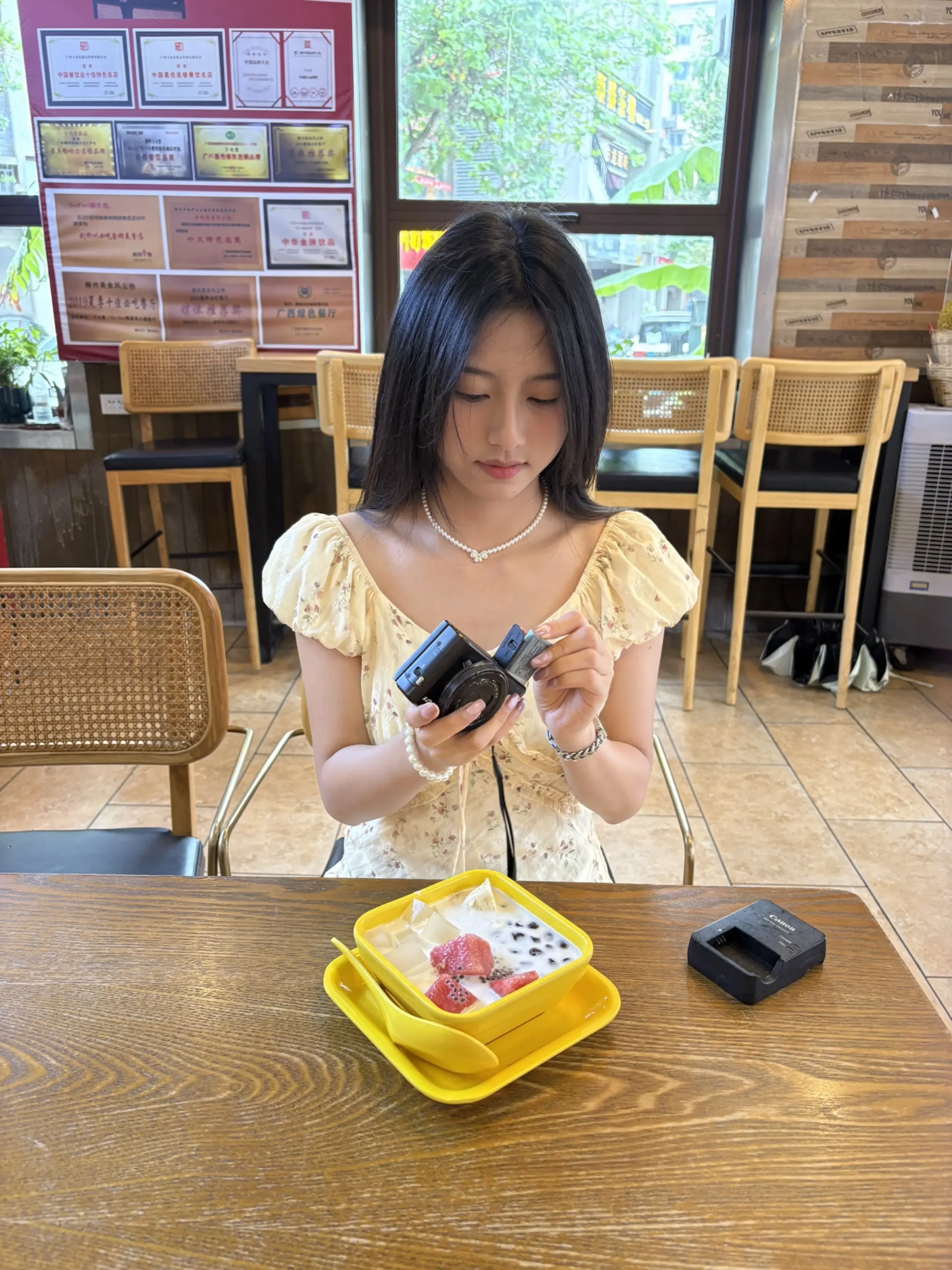 一个漂亮女孩给我拍的漂亮照片随拍