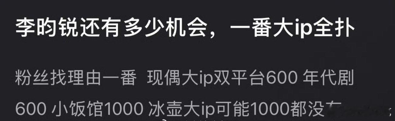 网友问李昀锐还有多少机会