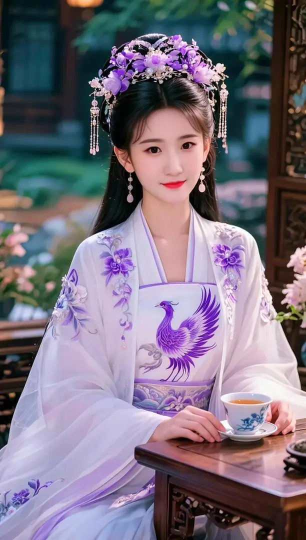 AI汉服雅韵写真 ai创作