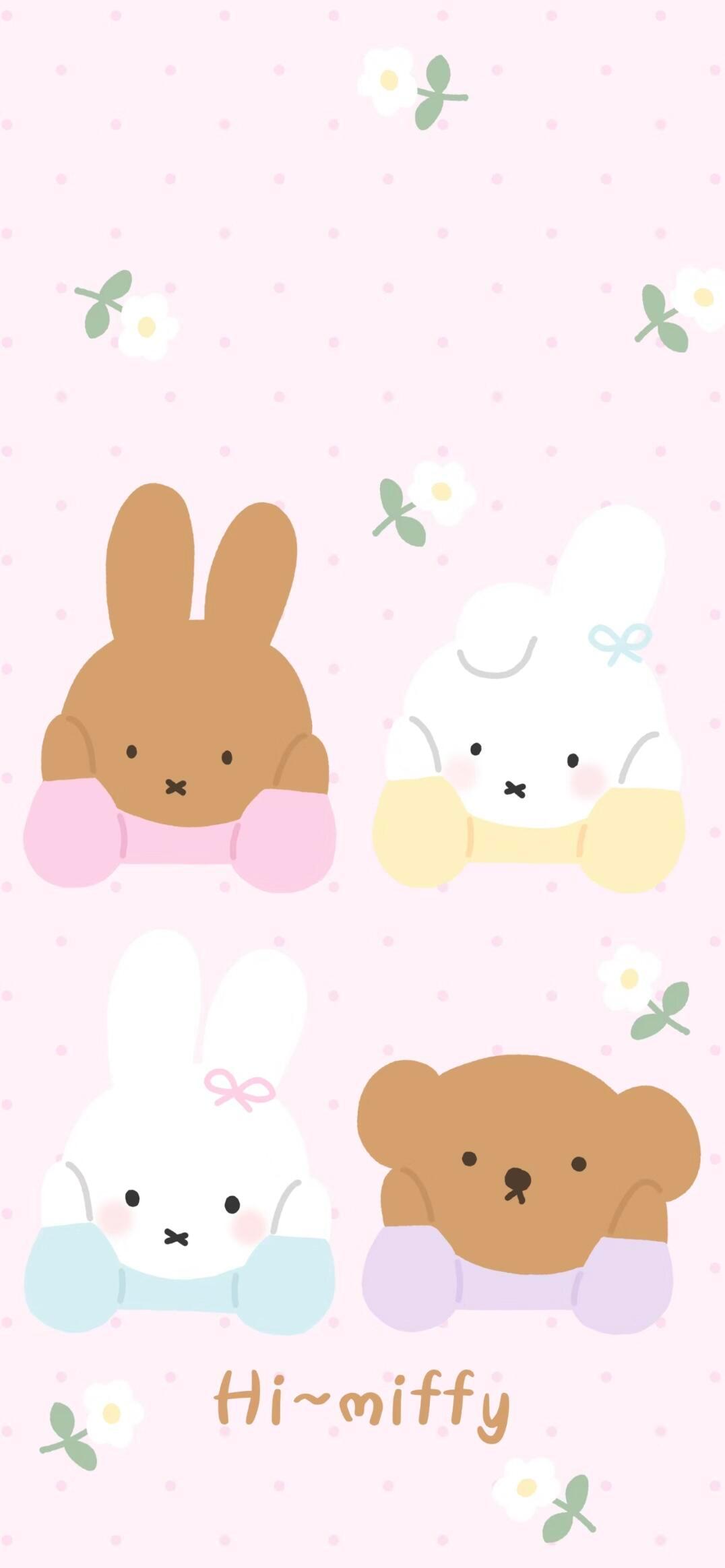 Miffy｜手机可爱壁纸 ​​​
