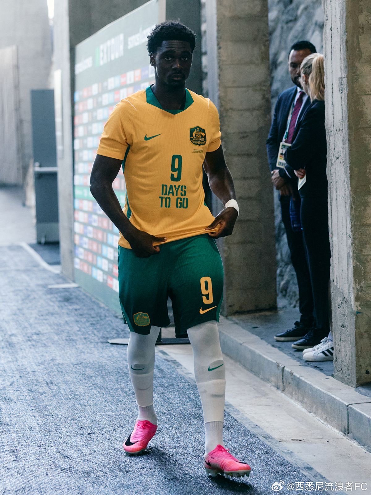 今天距澳大利亚队首场 2026美加墨世界杯 小组赛还有9天。GoSocceroo