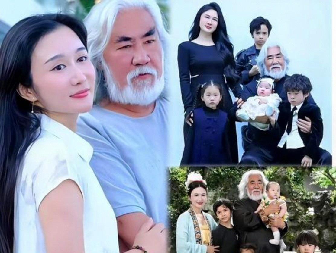 张纪中为什么年轻时候不生，老了生个没完。
他老婆杜星霖也实在太牛，一来生产力杠杠