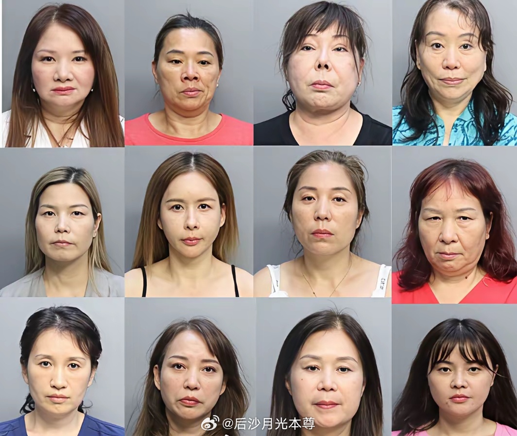 美国佛罗里达州迈阿密戴德县，警方这两天突袭了10家按摩店，逮捕了12名涉嫌非法卖