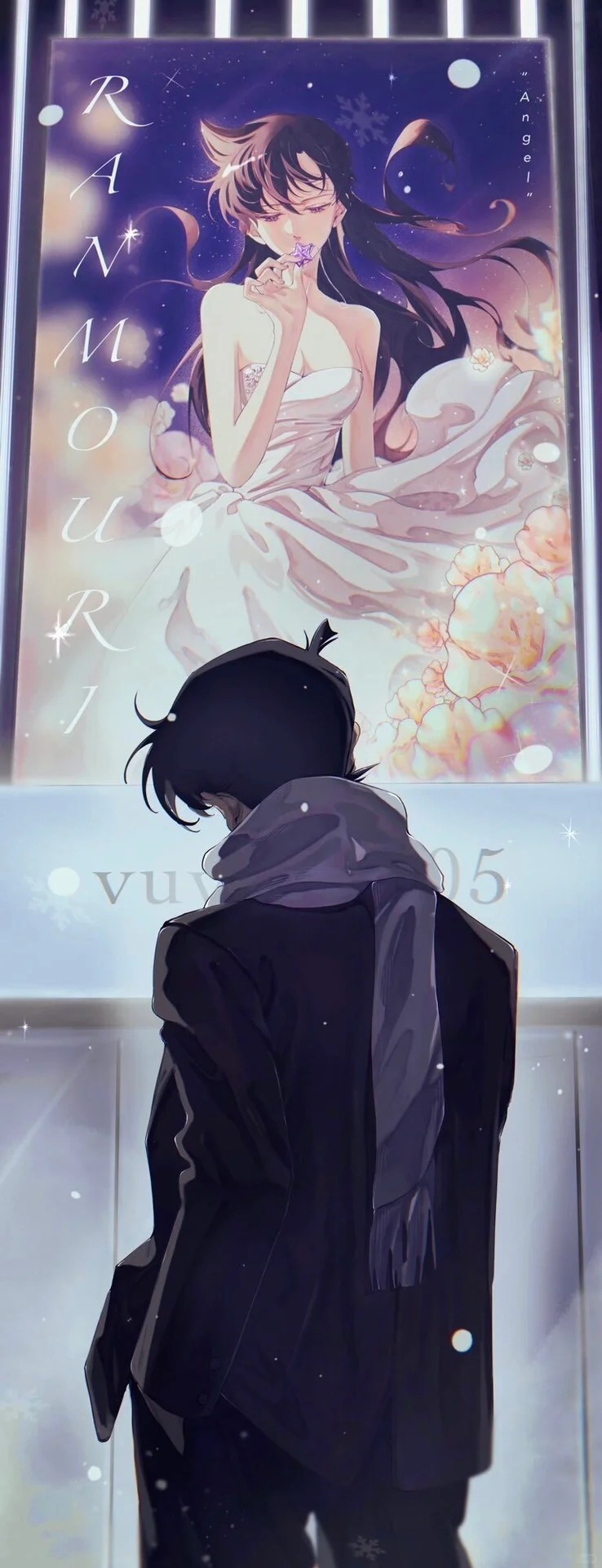 名侦探柯南当红女明星×卧底名侦探，这个设定我可以！画师：vuyvuy05 