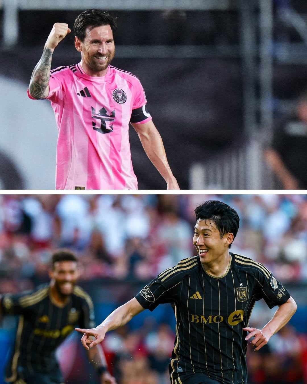 🗣️孙兴慜在今天MLS联赛开赛前谈到梅西：“他非常聪明，技术也非常出色。我是说