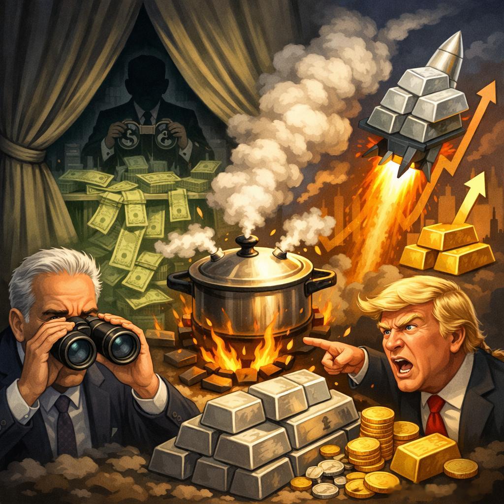 隐形QE回潮：希夫押注2026通胀集中爆发，白银飙升成“货币压力警报器”当市场把