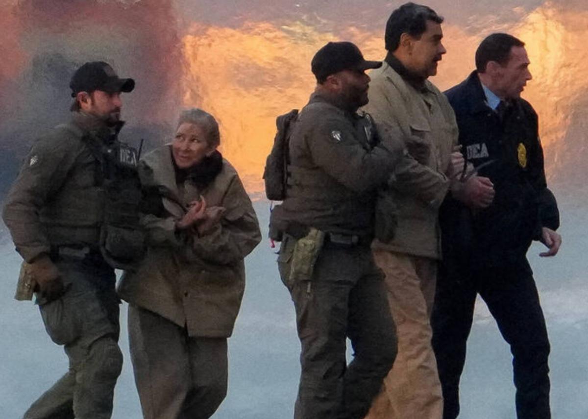 【一朝从天堂坠入地狱，马杜罗夫妇坐牢很惨】

据美国有线电视新闻网报道称，马杜罗