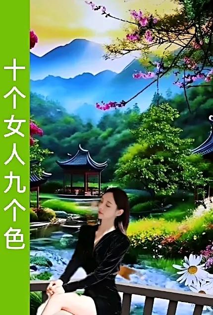 谁说女人她不色
十个女人九个色
女人要比男人还好色
只是羞涩不言于表
只是害羞不