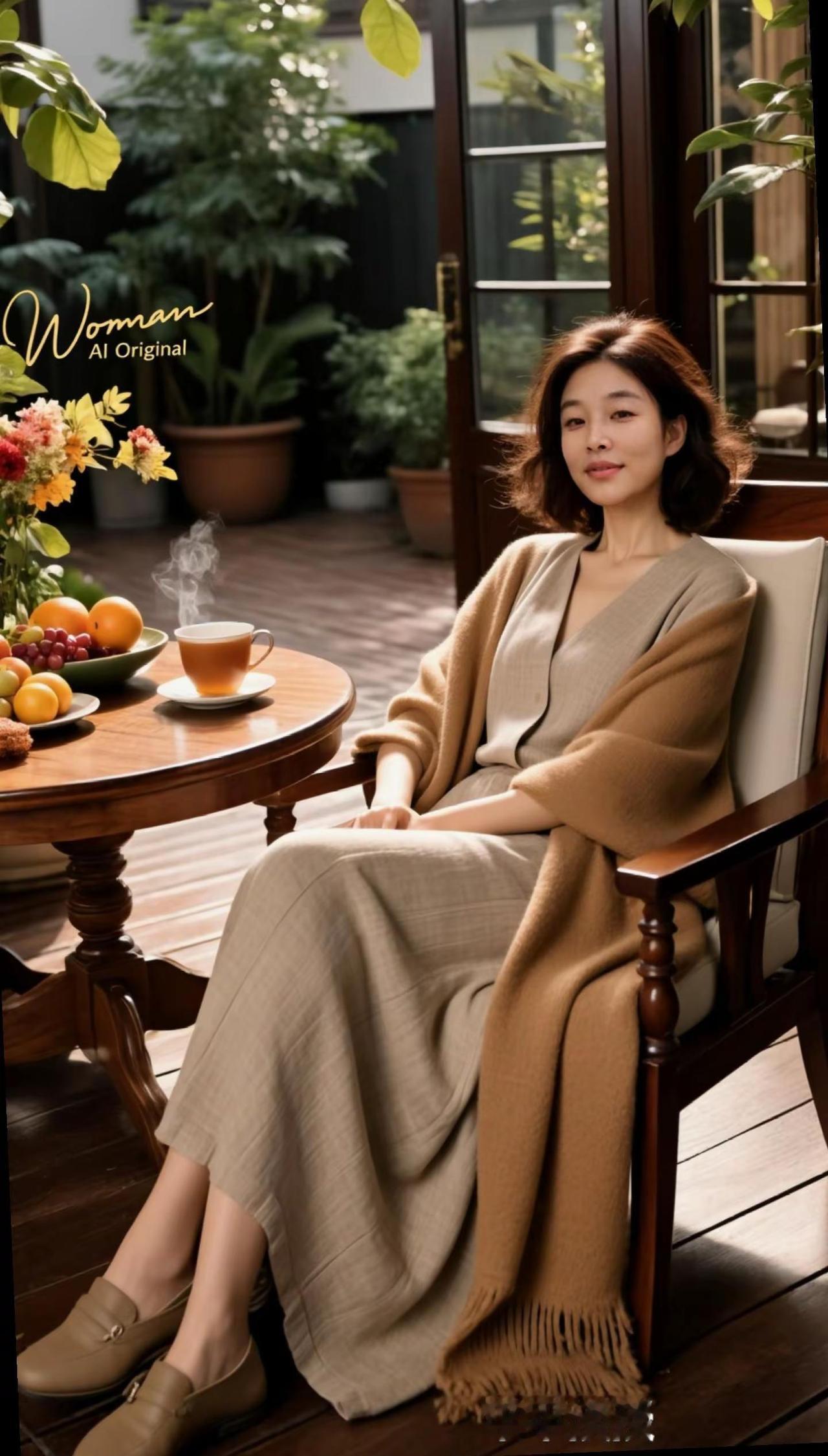 “慢生活，才是人间浪漫”AI年味松弛写真 随变ai随便玩治愈生活 慢下来好好生活