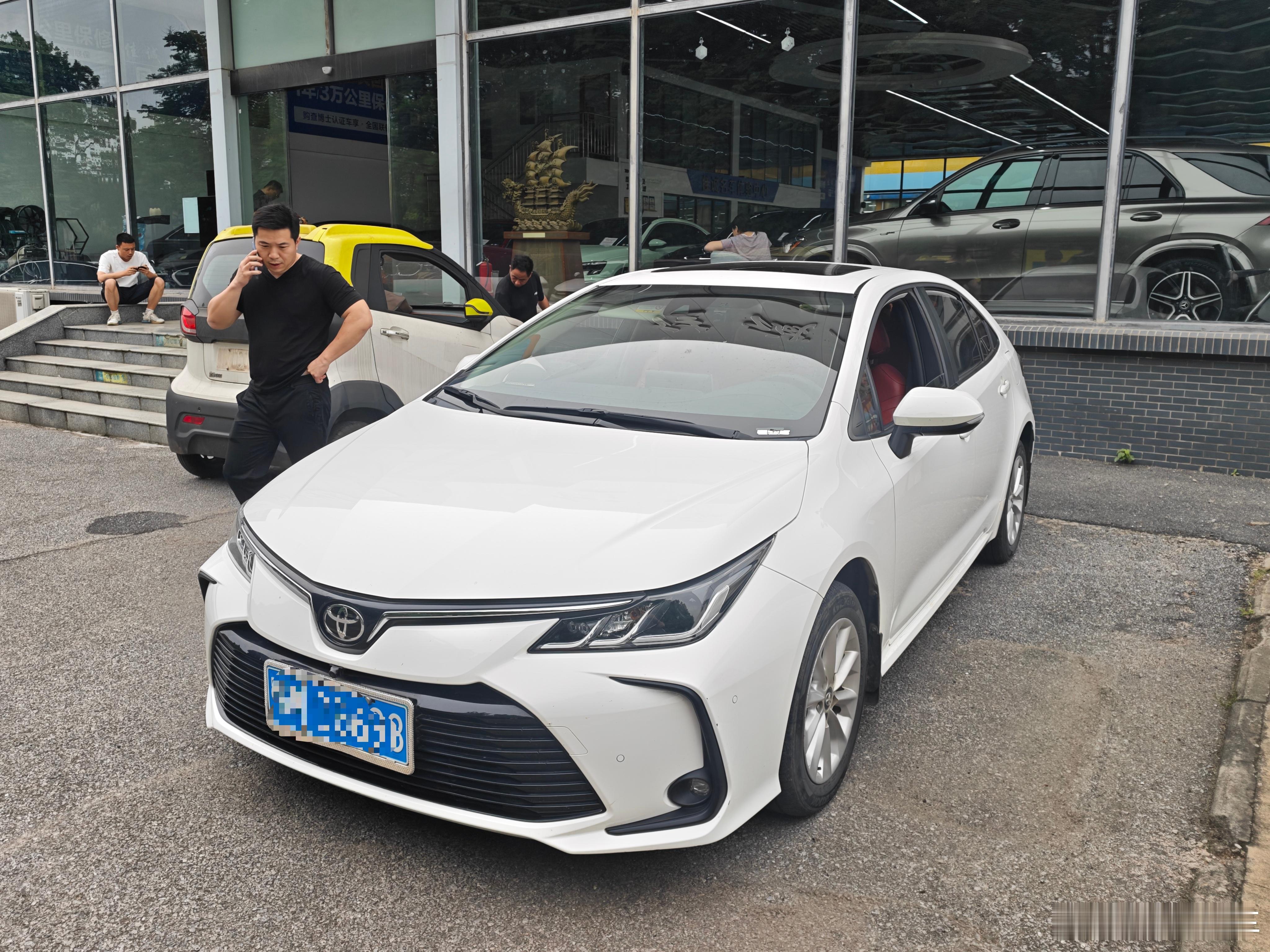 拿了一台22年1.2t卡罗拉  3.5万公里 原版原漆 车况 年份 排量刚刚好可