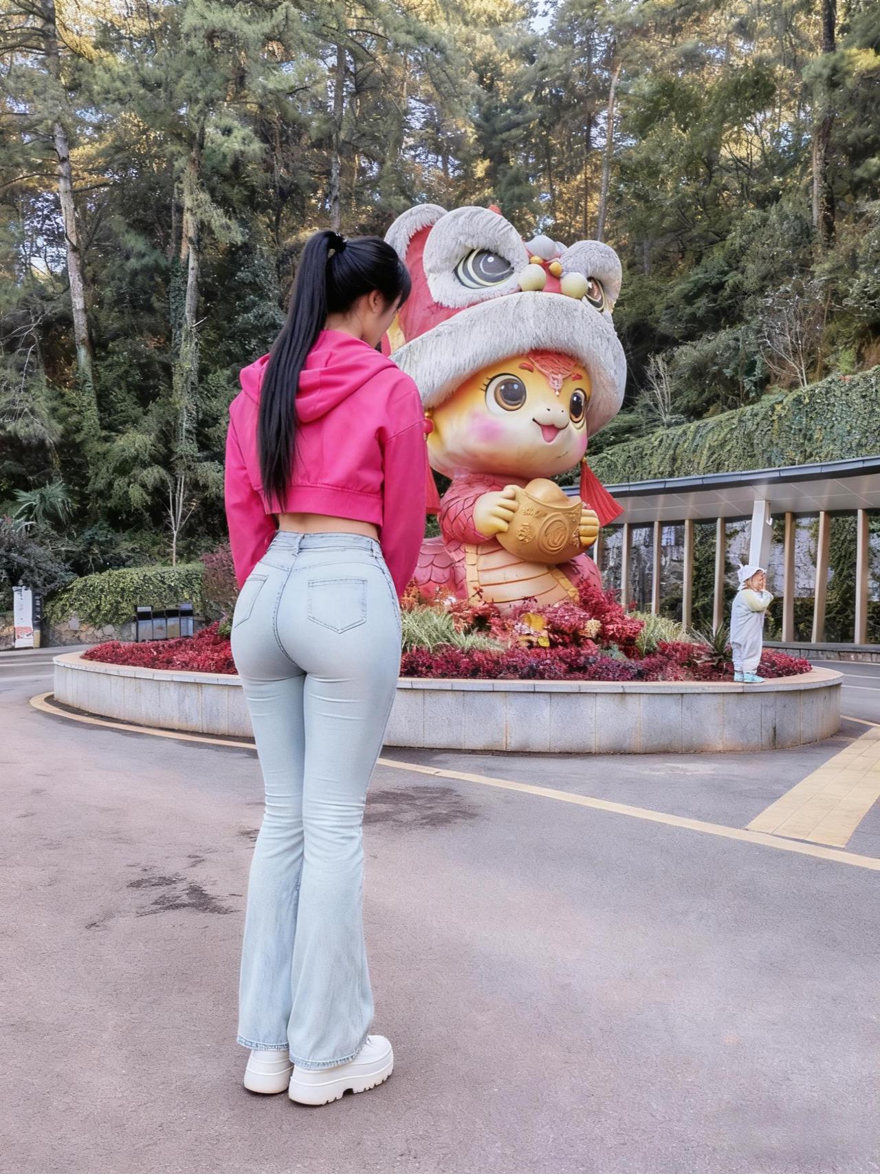 QQ爱舞蹈挑战 牛仔裤 昆明的冬天有多浪漫 昆明西山风景区 来昆明看浓缩的彩云之