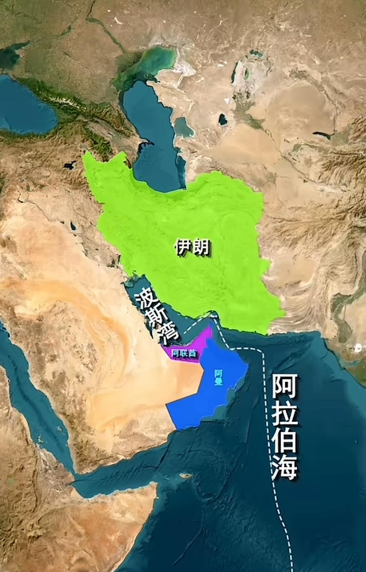 大漂亮急眼了，最新消息，他们动用了约2.7吨的钻地弹，炸了霍尔木兹海峡伊朗沿岸阵