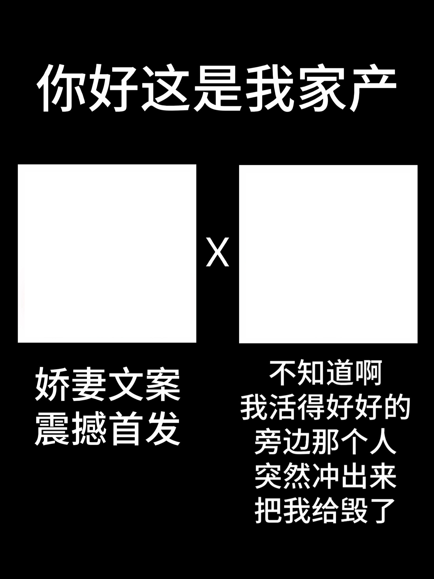 好的，我将贡献白底此图，以便大家填入家产代餐取乐