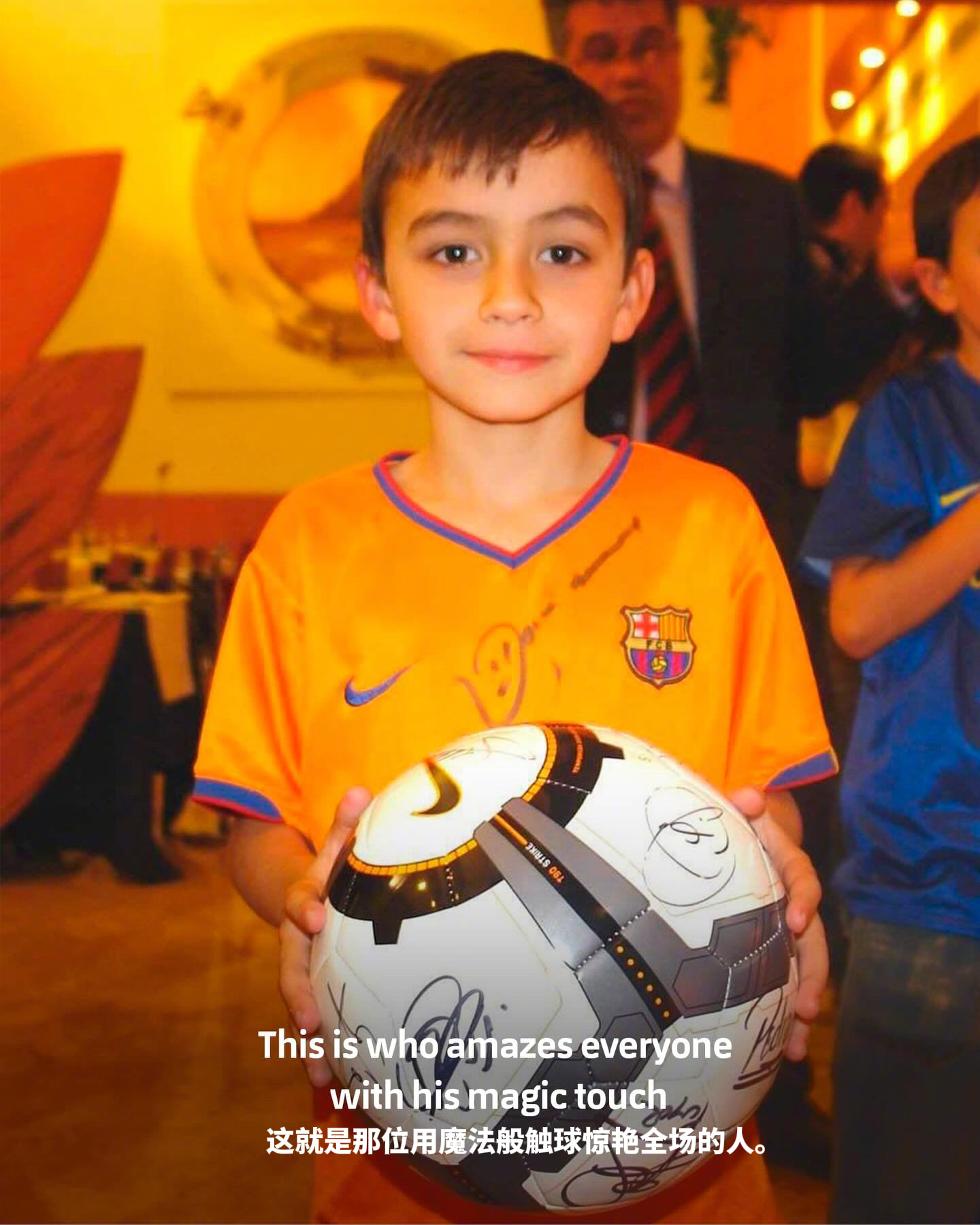 那些你很冒险的梦长大后，真的实现了❤️💙巴萨 🔴🔵ForçaBarça