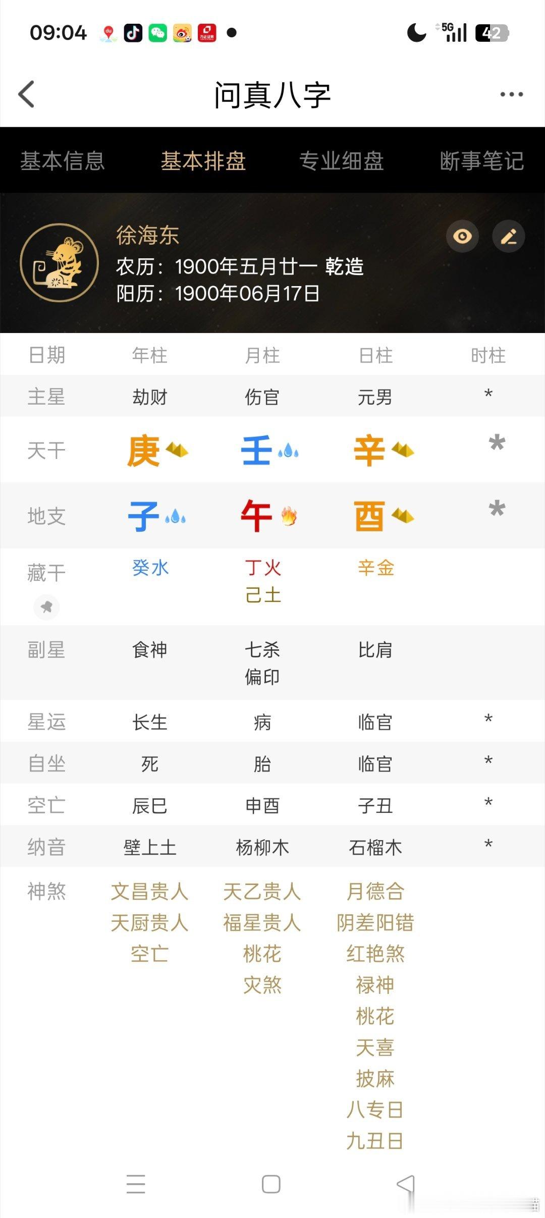 我们现在研究八字，常常盯着身边人鸡毛蒜皮的小事——谁克谁、谁旺谁、谁跟谁合不合研