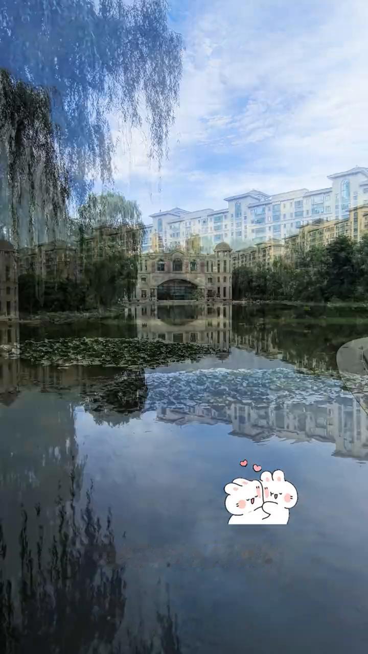 夏天的风吹到湖边，美好的风吹到了六月，吹散了云，吹醒了思念。你的名字落在是非间，