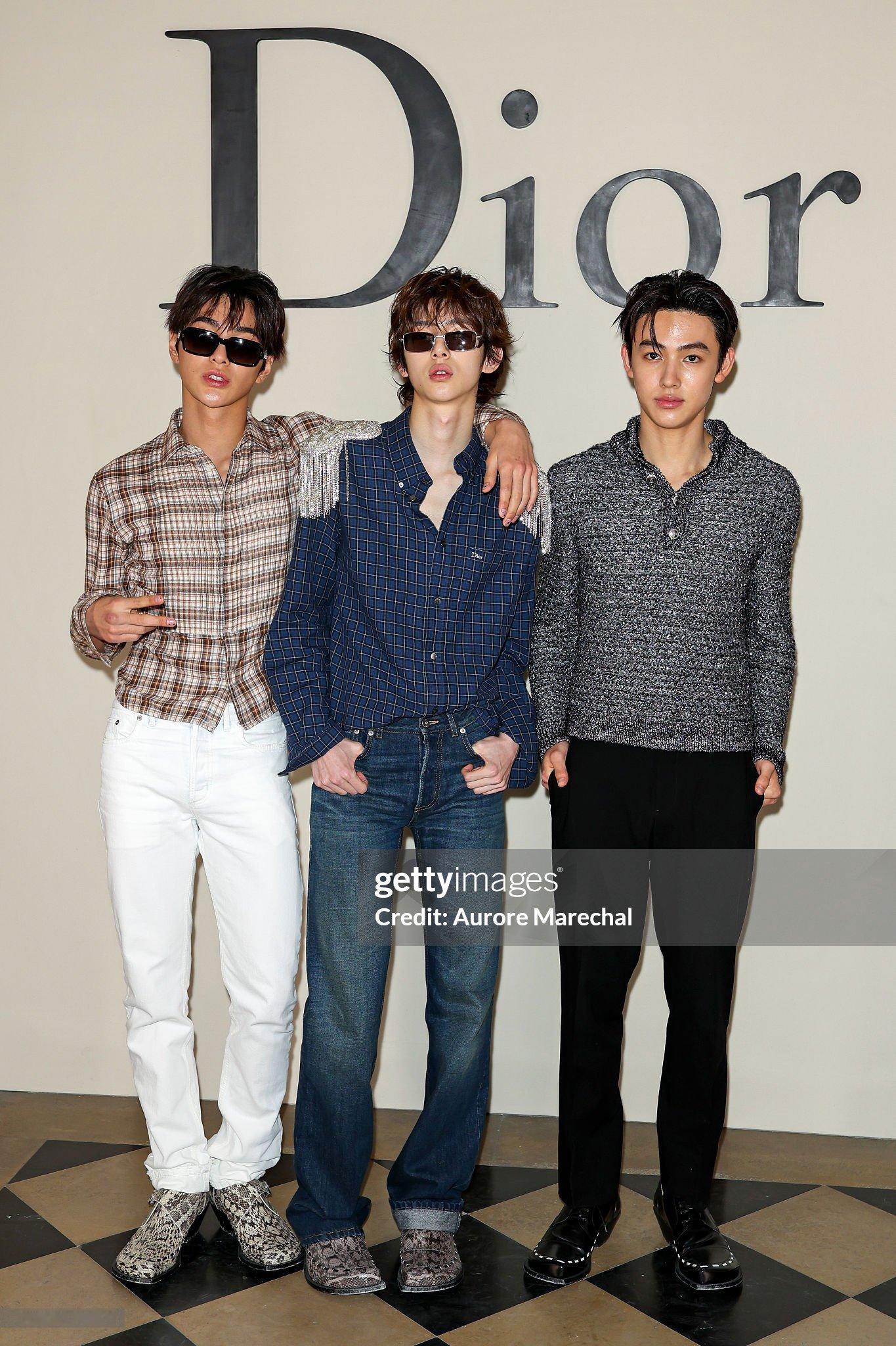 CORTIS x Dior大秀 安乾镐、金主训、严成玹 新鲜出炉的G社生图男装周