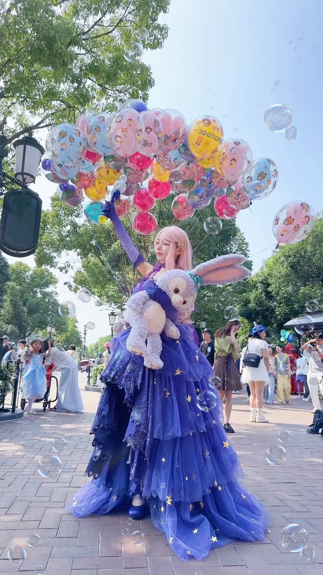 ✨穿着星之海去迪士尼过生日啦！🎈
