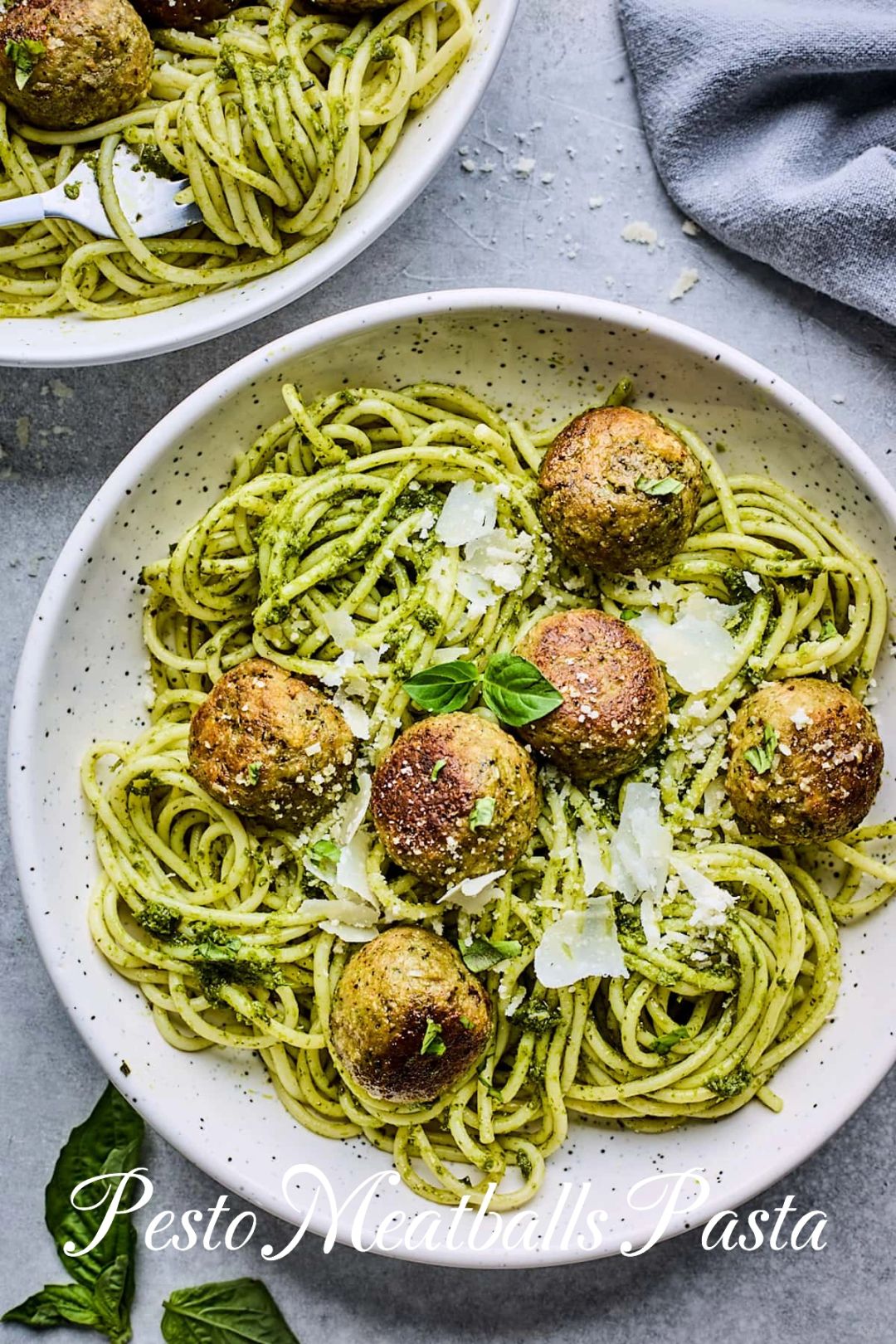 意式青酱肉丸意面 ｜Meatballs Pasta 🇮🇹
