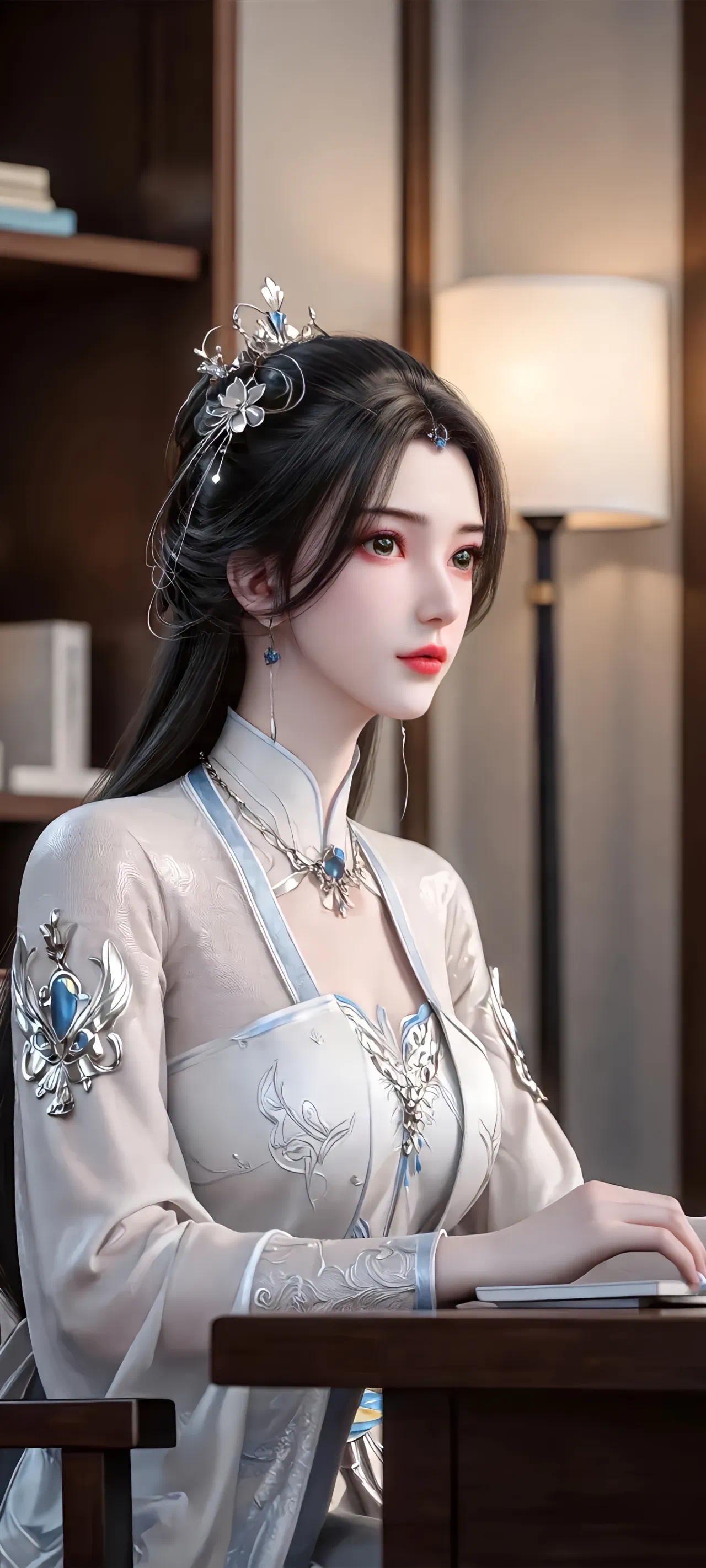 仙逆  李慕婉【精美壁纸】云天宗时的装扮，穿越到现代也不违和！国产动漫动漫星域[